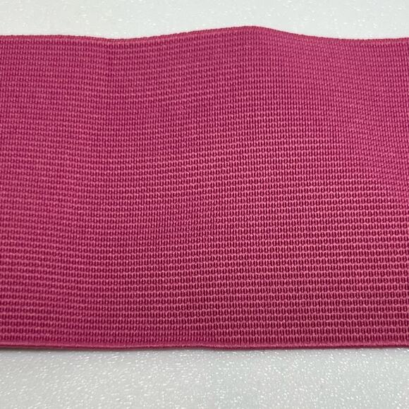 Jessica Simpson Pink Belt Faux Reptile Leather Stretch Cinch Elastic Size Medium - Picture 7 of 8